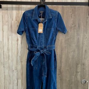 Lucky Brand Indigo Stretch Denim Jumpsuit ✨